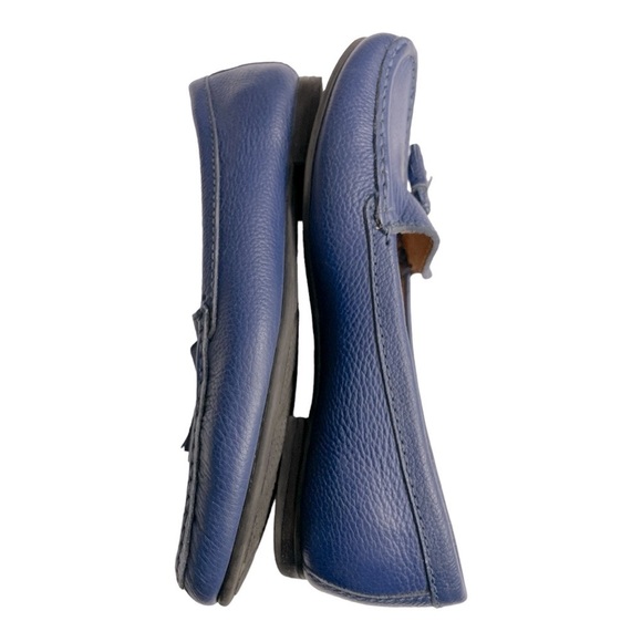 Driver Club Murray Hill Leather Loafer Blue 8.5 - Picture 13 of 16